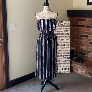 Black and white romper